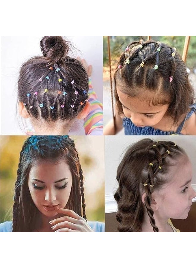 Imported colorful elastic hair ties for children and girls, 240 pieces, assorted colors - Image 5